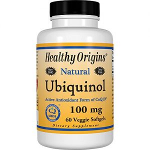 Ubiquinol  100 mg (Vegetarian, Gluten Free) , 60 Veggie Gels