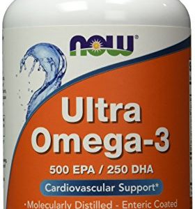 NOW Ultra Omega 3 Fish Oil,180 Softgels