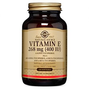 Solgar - Vitamin E 400 IU Mixed (d-Alpha Tocopherol & Mixed Tocopherols) 100 Softgels