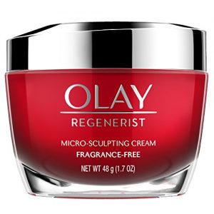 Olay Regenerist Advanced Anti-Aging Micro-Sculpting Face Moisturizer Cream, Fragrance-Free 1.7 Ounces (packaging may vary)