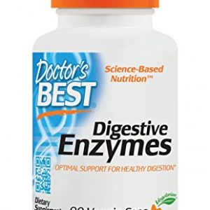Doctor's Best Digestive Enzymes, Non-GMO, Vegetarian, Gluten Free, 90 Veggie Caps