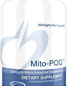Designs for Health - Mito-PQQ - 300mg Rhodiola Standardized Rosavin + Salidroside + 20mg Pyrroloquinoline Quinone, 60 Capsules