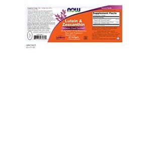 NOW Foods - Lutein & Zeaxanthin - 60 Softgels