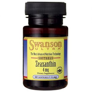 Swanson Zeaxanthin 4 mg 60 Sgels