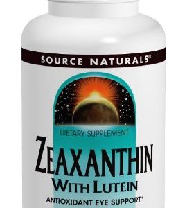 Source Naturals Zeaxanthin with Lutein 10mg, 60 Capsules (Pack of 2)