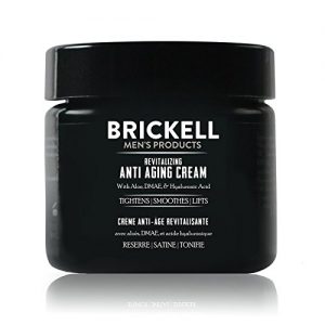Brickell Men’s Revitalizing Anti-Aging Cream For Men, Natural & Organic Anti Wrinkle Night Face Cream - 2 oz