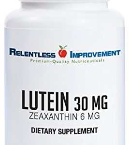 Relentless Improvement Lutein Zeaxanthin Natural Source No Fillers 100% PURE ACTIVE MATERIAL