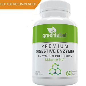 Premium Gluten Free Digestive Enzymes With Probiotics For IBS, Bloating, Gas, Diarrhea, Belly Discomfort, Stomach Pain Relief, For Best Digestion And Leaky Gut, Food Break Down, With Protease, Lactase