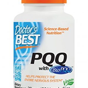 Doctor's Best PQQ with BioPQQ, Non-GMO, Vegan, Gluten Free, Soy Free, 20 mg, 30 Veggie Caps