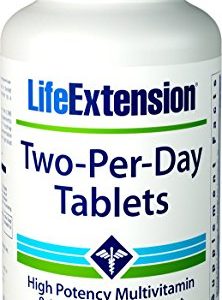 Life Extension Two Per Day, Super-potent Multivitamin & Mineral Supplement, 60 Tablets