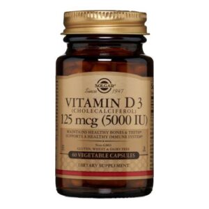 Solgar Vitamin D3 (Cholecalciferol) - 60 V Caps