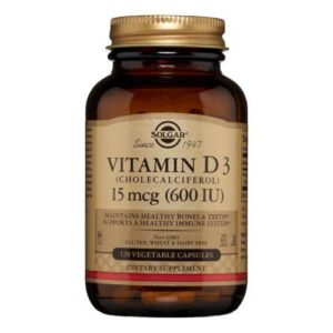 Solgar Vitamin D3 (Cholecalciferol) - 120 V Caps
