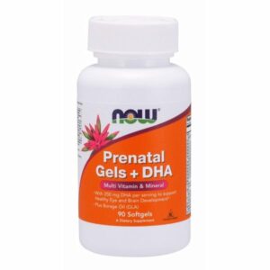 Now Foods Prenatal Gels + DHA - 90 sgels