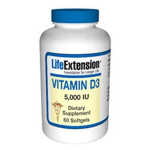 Life Extension Vitamin D3 - 60 sgels