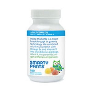 SmartyPants All-in-One Multivitamin Plus Omega-3 Plus Vitamin D - 180 COUNT