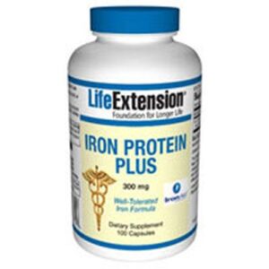 Life Extension Iron Protein Plus - 100 Vcaps