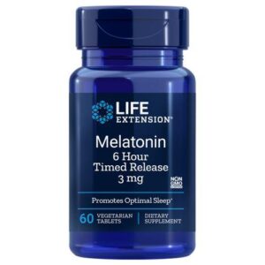 Life Extension Melatonin 6 Hour Timed Release - 60 Vcaps