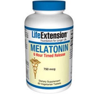 Life Extension Melatonin 6 Hour Timed Release - 100 Vcaps
