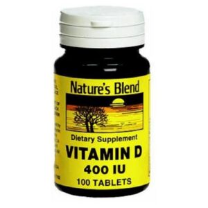 Natures Blend Vitamin D - 100 Tabs