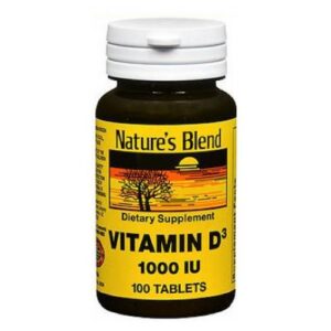 Natures Blend Vitamin D3 - 100 Tabs