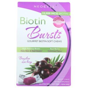 Neocell Laboratories Biotin Burst Acai - 30 Chews