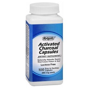 Requa Activated Charcoal - 100 Tabs