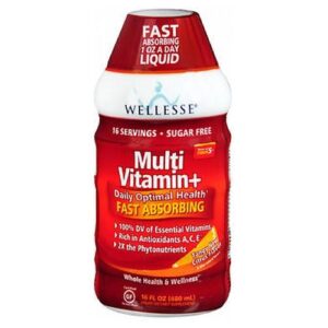 NatraBio Wellesse Multi Vitamin+ - Citrus 16 oz