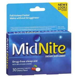 Meda Consumer Healthcare MidNite Sleep Aid - Cherry 30 Tabs