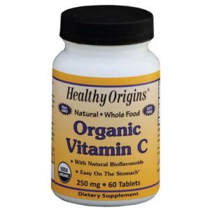 Healthy Origins Organic Vitamin C - 60 Tabs
