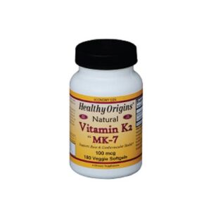 Healthy Origins Vitamin K2 As MK-7 - 180 Soft Gels