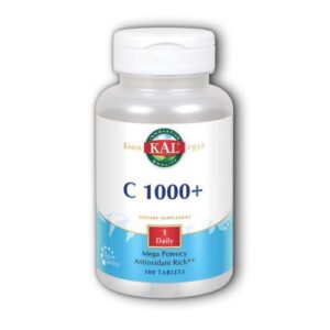 Kal C 1000+ Mega Potency - 100 Tabs