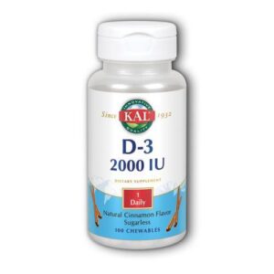 Kal D-3 Chewable - 100 Chews