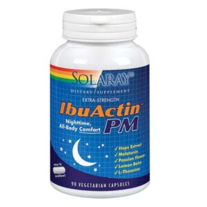 Solaray IbuActin PM - 90 Caps