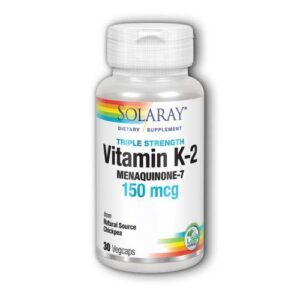 Solaray Vitamin K-2 Menaquinone-7 - 30 Caps