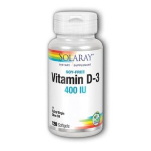 Solaray Vitamin D-3 - 120 Softgels