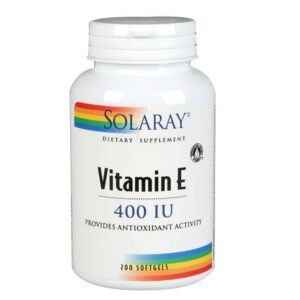 Solaray Vitamin E - 100 Softgels