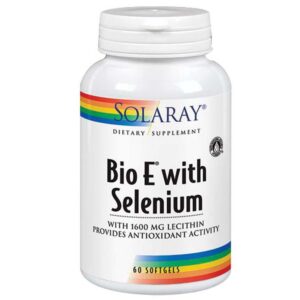 Solaray Bio E Plus Selenium - 120 Softgels