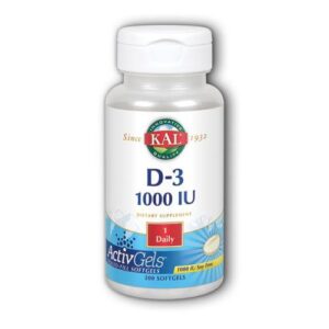 Kal D-3 - 200 Softgels