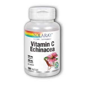 Solaray Vitamin C With Echinacea - 120 Caps