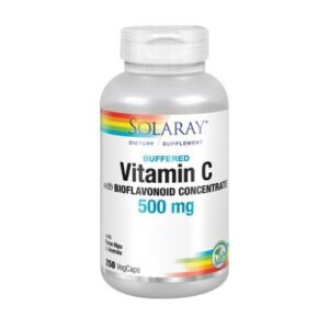 Solaray Vitamin C With Bioflavanoids Concentrate - 250 Caps