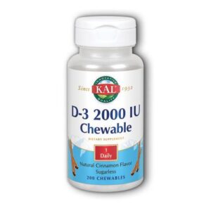 Kal D-3 Chewable - 200 Chews