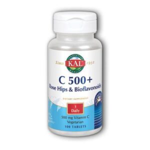 Kal C 500+ Rose Hips & Bioflavanoids - 100 Tabs