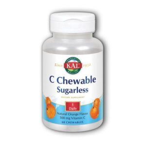 Kal C Sugarless Chewable - 60 Chews