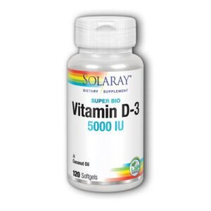Solaray Super Bio D-3 - 120 Softgels
