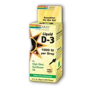 Solaray Liquid D-3 - 0.5 oz