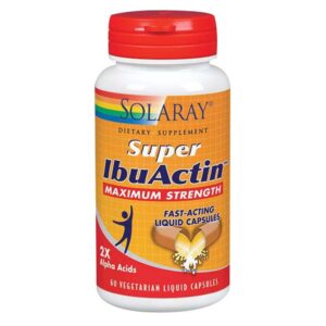 Solaray Super IbuActin - 60 Caps