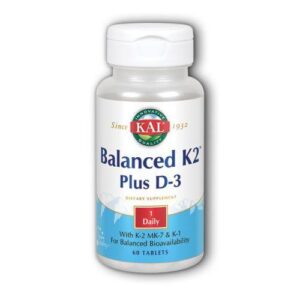 Kal Balanced K2 Plus D-3 - 60 Tabs