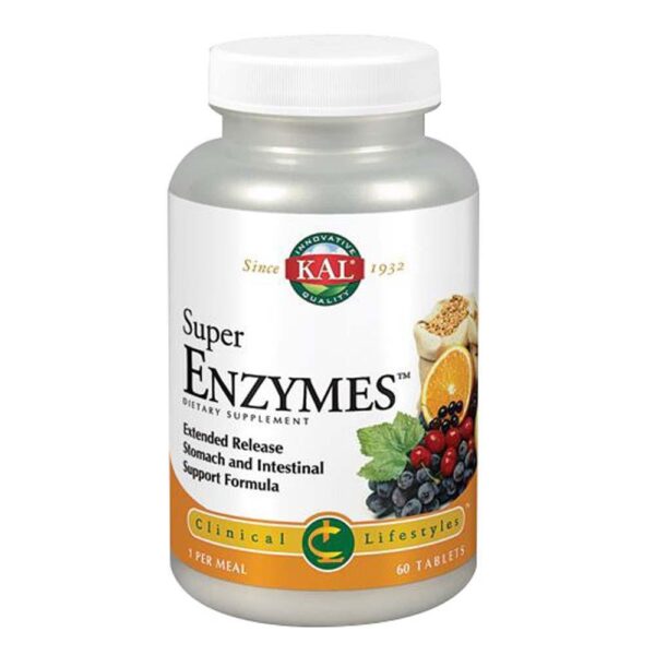 Kal Super Enzymes - 60 Tabs
