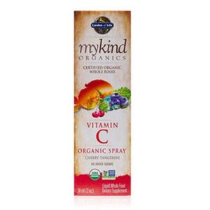 Vitamin C Organic Spray CherryTangerine 2 fl oz by Garden of Life