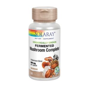 Organically Grown Fermented Mushroom Complete 60 Count by Solaray